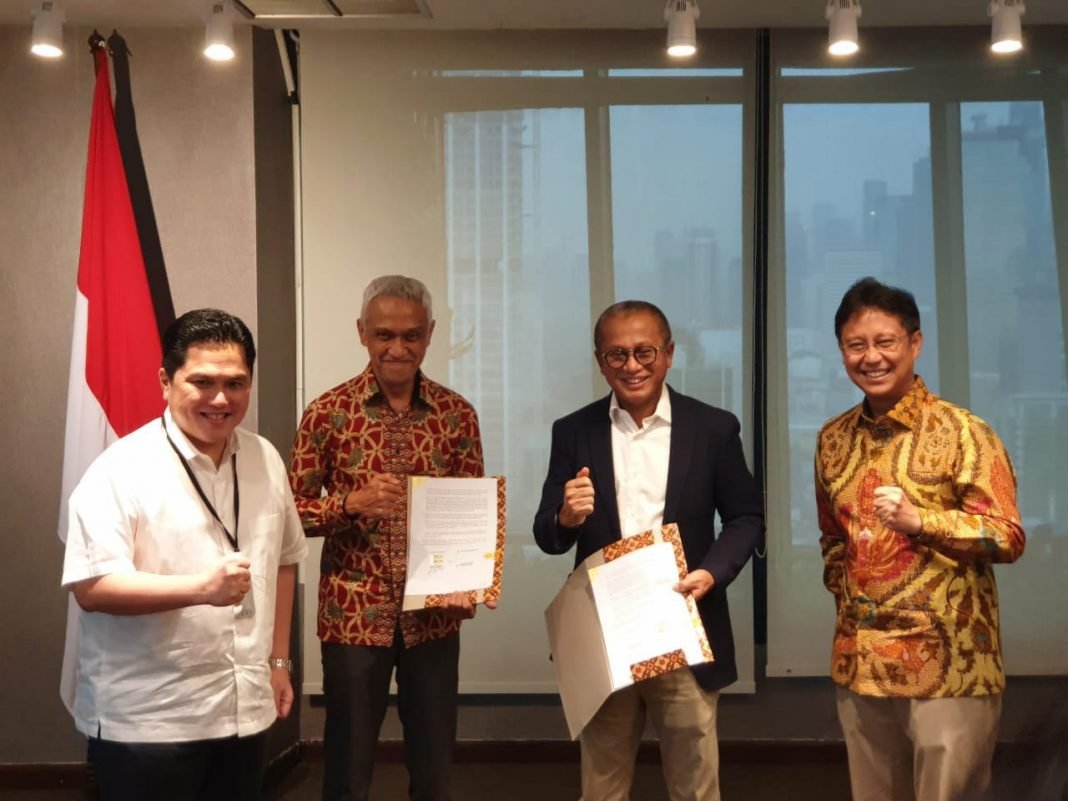 Direktur Bukit Asam dan Pertamina MOU Hilirisasi batubara