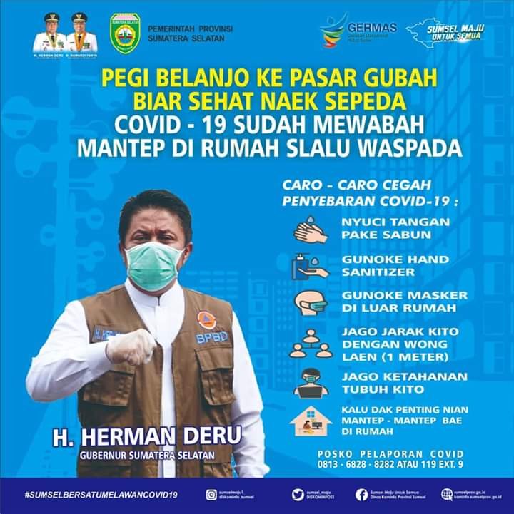 Herman deru Himbau masyarakat sumsel