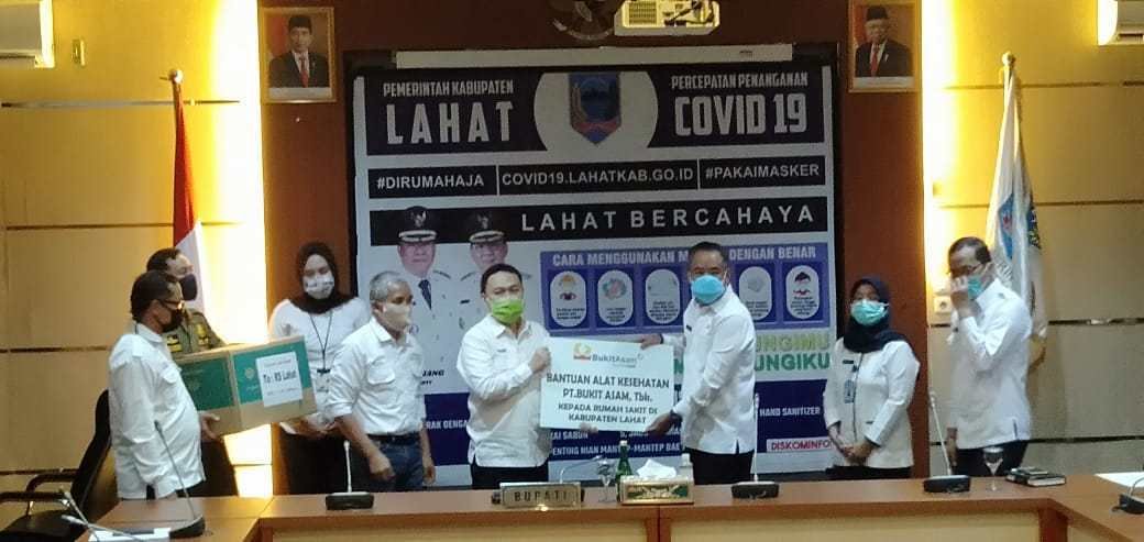 PTBA serahkan bantuan Ventilator ke Pemkab Lahat