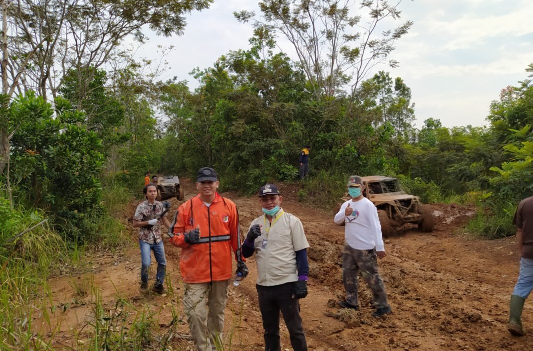 JUarsah Offroad Juarsah bersama Kapolres Muara Enim
