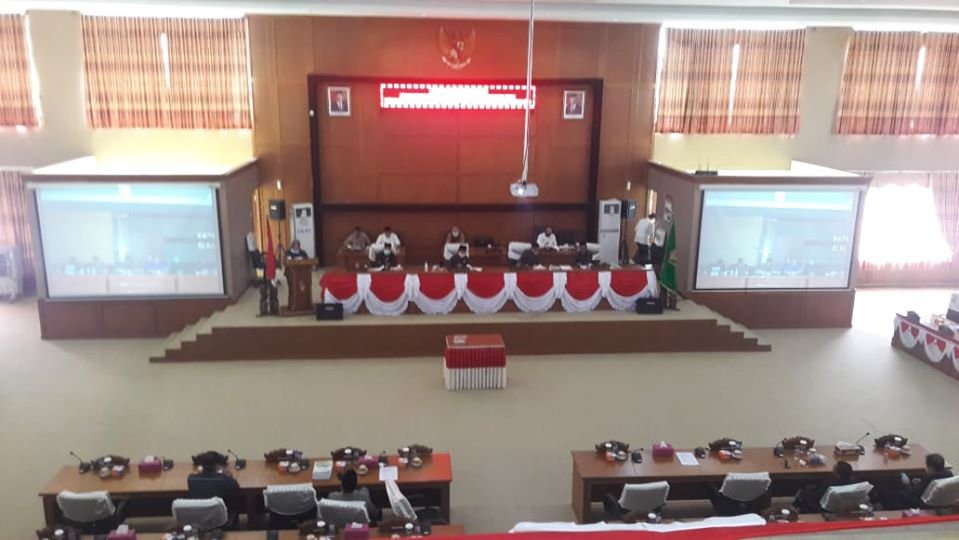 Paripurna Rapat Paripurna DPRD Muara Enim
