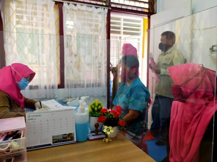 Vkasin Covid-19 ODGJ di Tanjung Enim