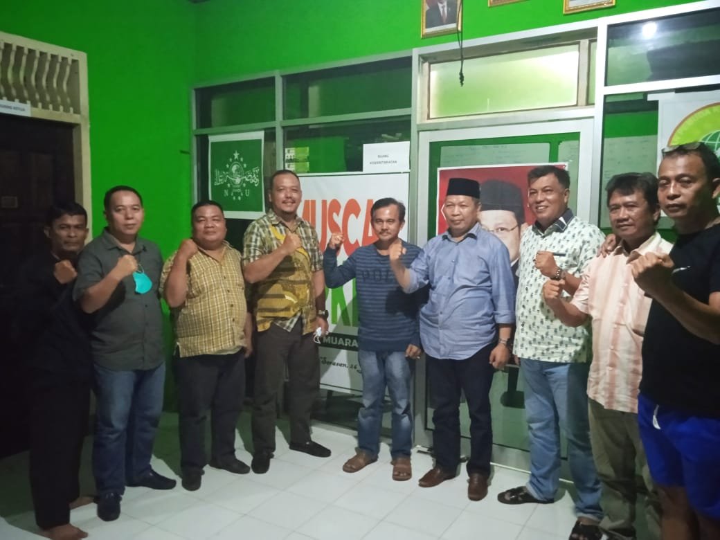 Pengurus DPW Sumsel dan DPC Muara Enim PKB foto bersama jelang Muscab
