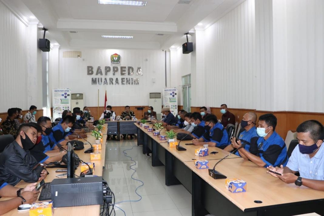 pwi hnu PWI Kab. Muara Enim Audiensi dengan Pj Bupati H Nasrun Umar (HNU)