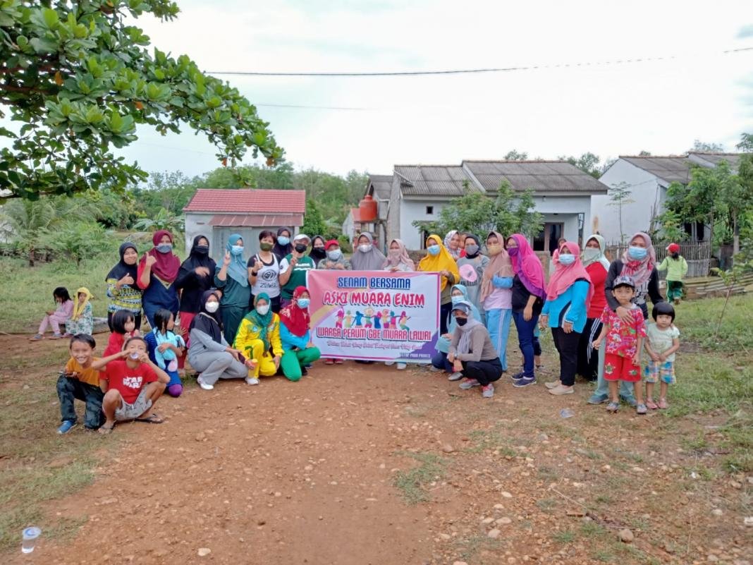 ASKI bersama waega Senam Perum GBE Muara Lawai