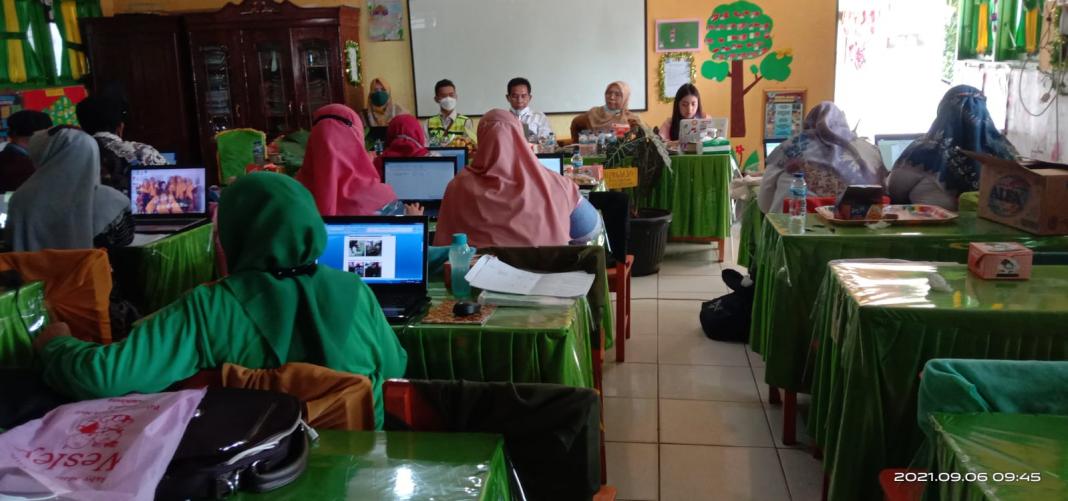 pama adiwiyata Bimtek yang diikuti sembilan sekolah binaan PAMA menuju Adiwiyata Nasional