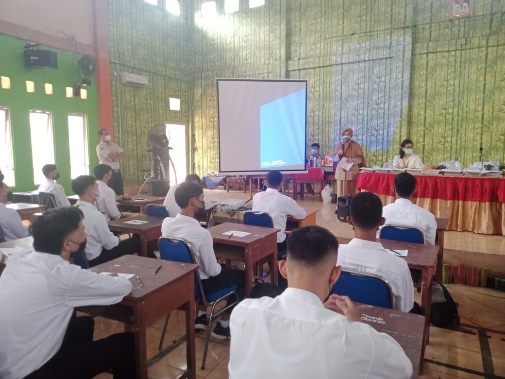 Pembukaan kegiatan Psikotes PT Pama di SMAN 2 Muara Enim