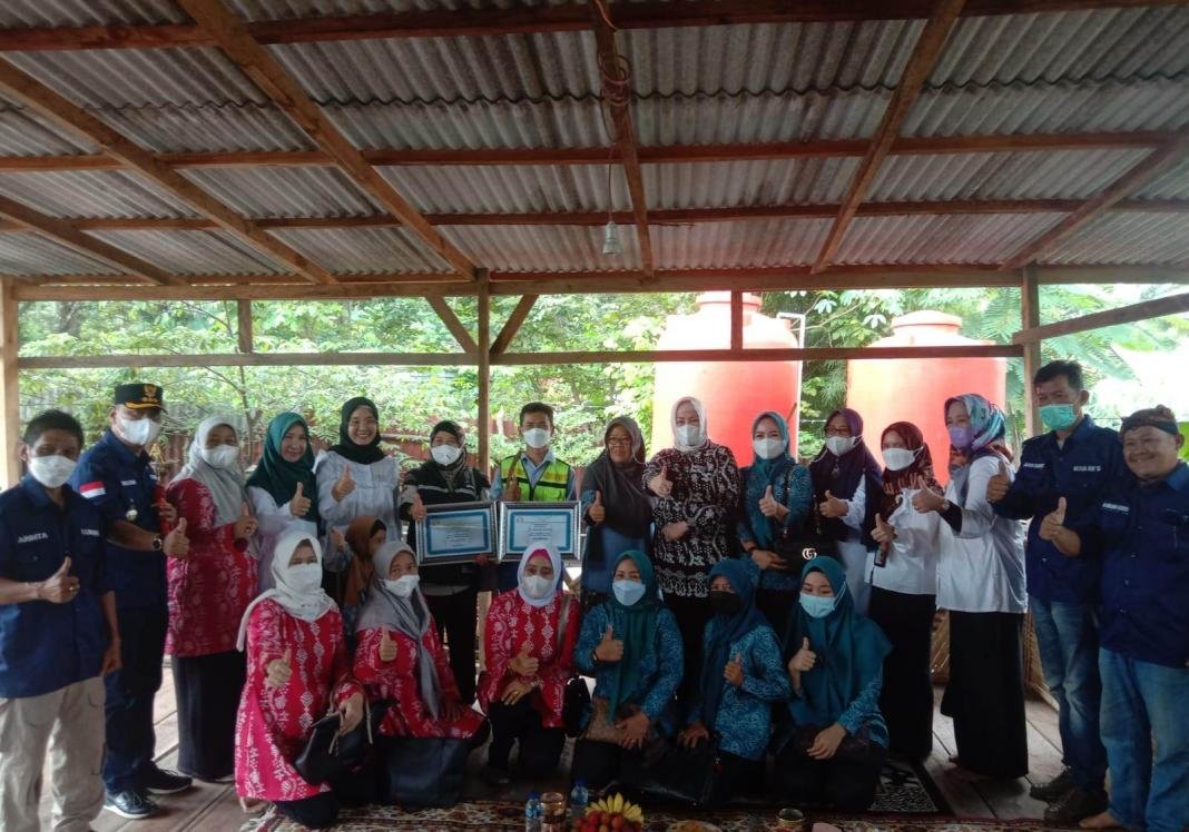 Pama bersama TP PKK Muara Enim mengunjungi ODGJ di Yayasan Mutiara Tanjung Enim