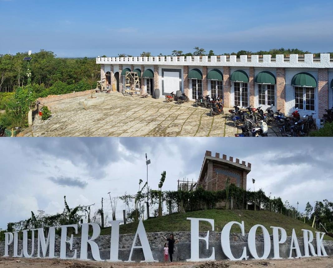 Plumeria Ecopark Muara Enim Objek Wisata Baru yang Viral