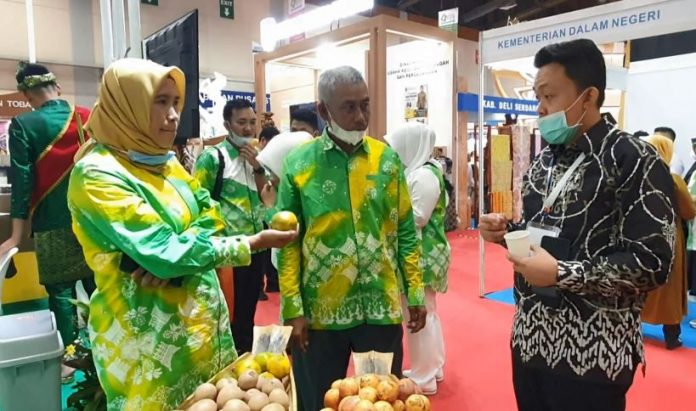 Stand Muara Enim di Apkasi Otonomi Expo 2022 Disambut Antusias