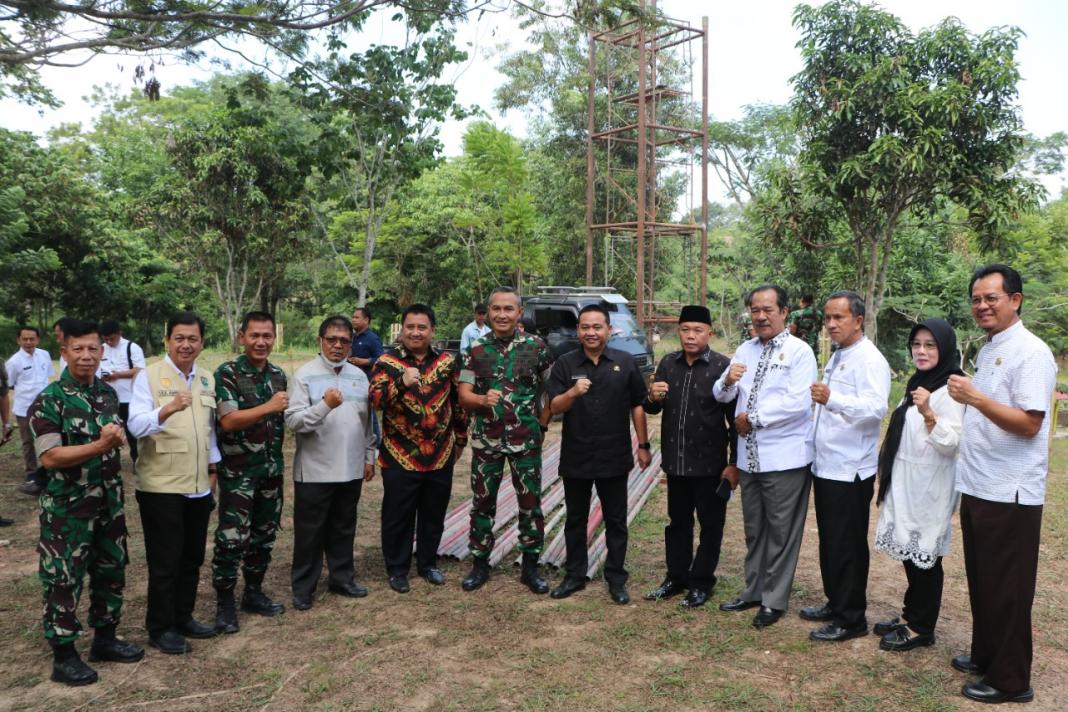 Pj Bupati Kunjungi Lokasi Desa Wisata Tambelang Sriwijaya