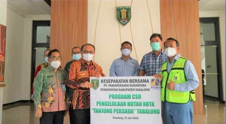 PT PAMA Hibahkan Aset Perusahaan kepada Pemda Tabalong