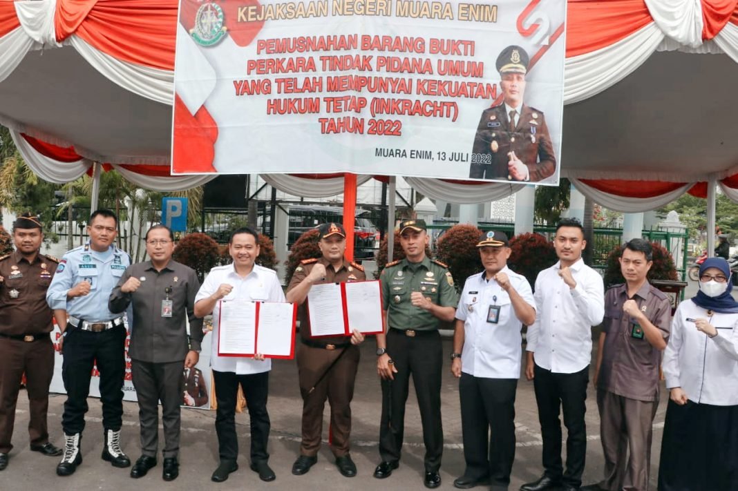 Pj. Bupati Muara Enim Ajak Perangi Narkotika Bersama