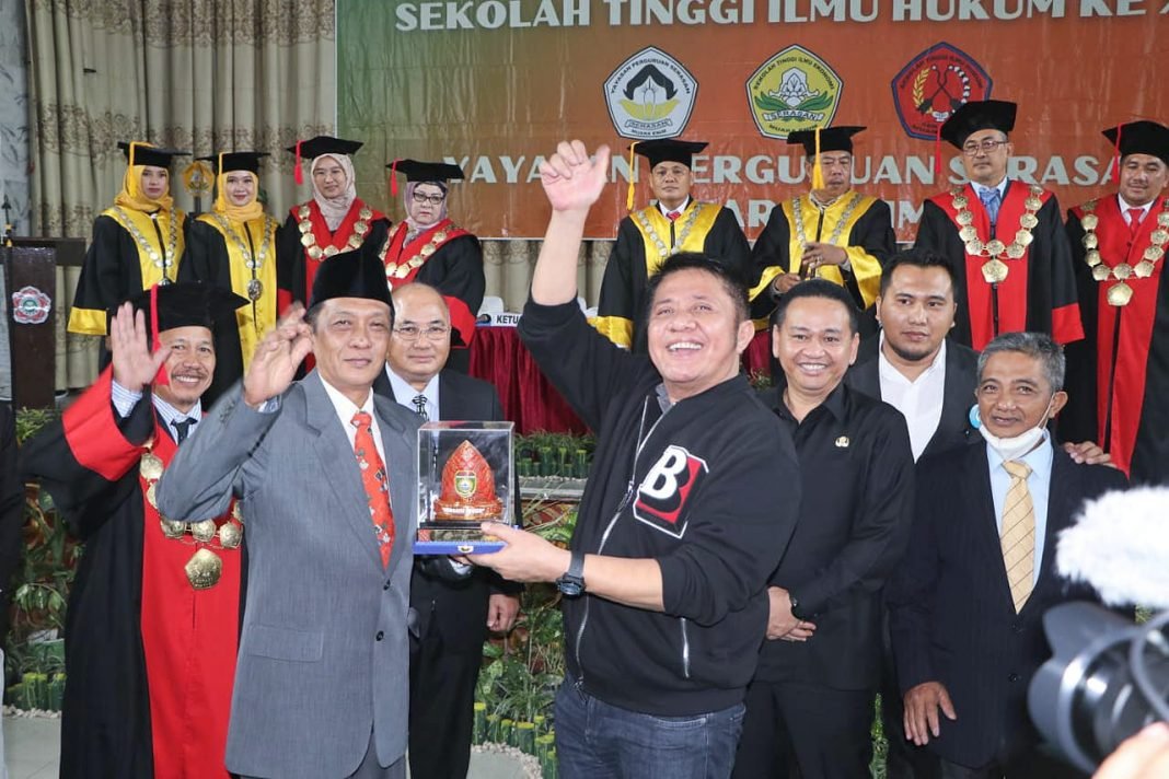 Gubernur Sumsel dan Pj. Bupati Muara Enim Resmikan Universitas Serasan