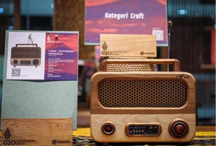 Sebanyak 20 dari 1.204 UKM Terpilih Jadi Official Merchandise G20