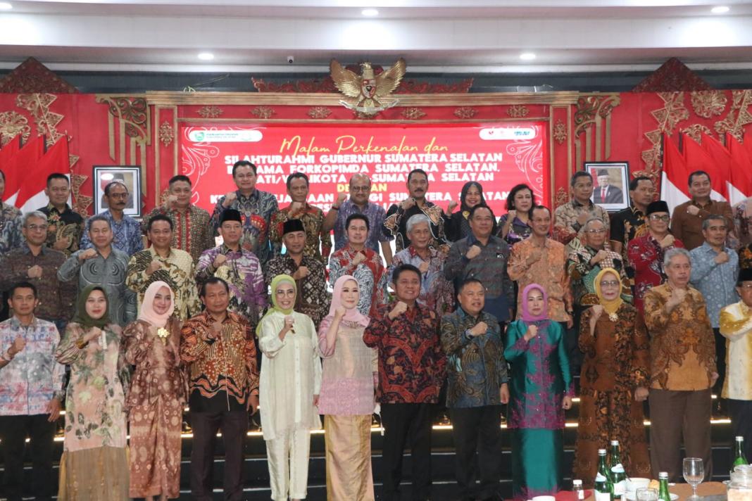 Malam Perkenalan Kejati Sumsel Sarjono Turin