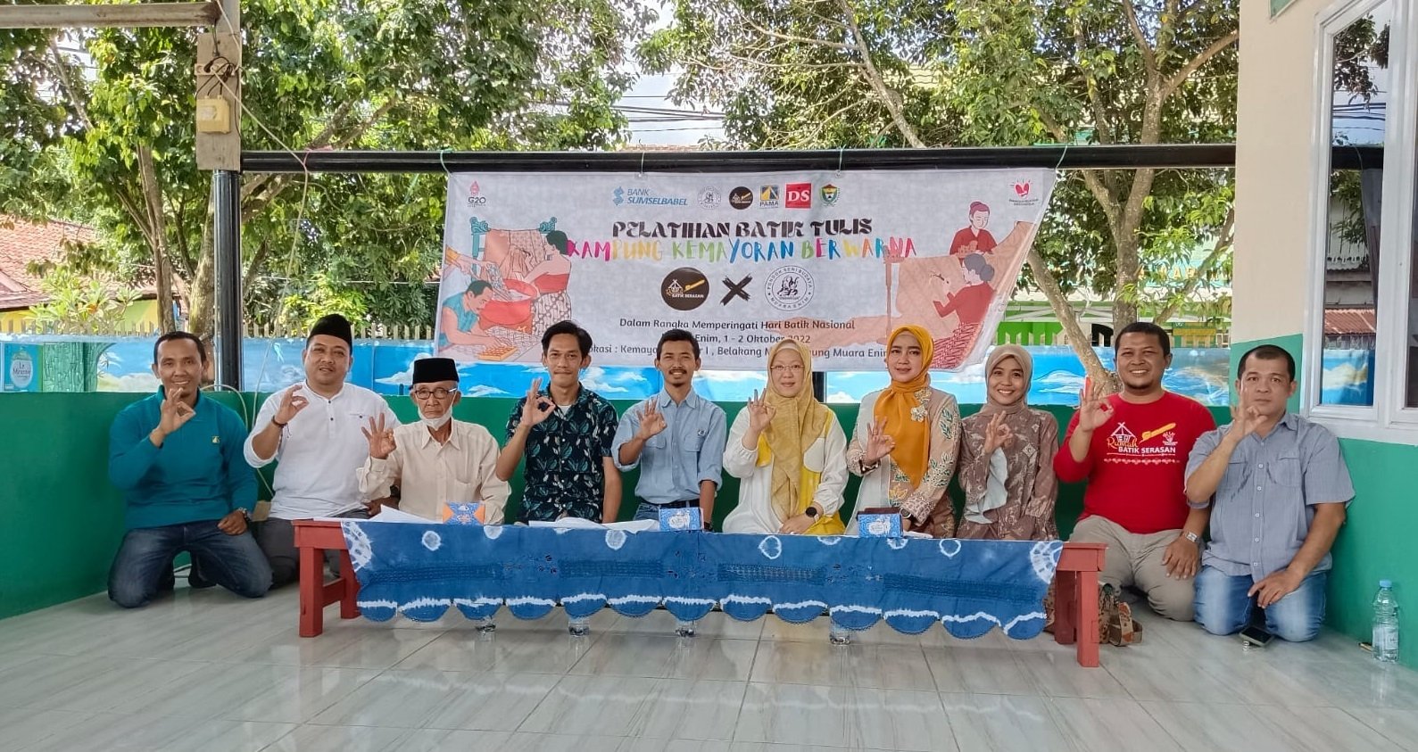 Rumah Batik Serasna dan Pondok Seni Budaya Ananaguai laksanakan Pelatihan Batik Tulis di Kampung Kemayoran