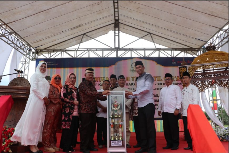 Kecamatan Rambang Raih Juara Umum MTQ Muara Enim Ke-38