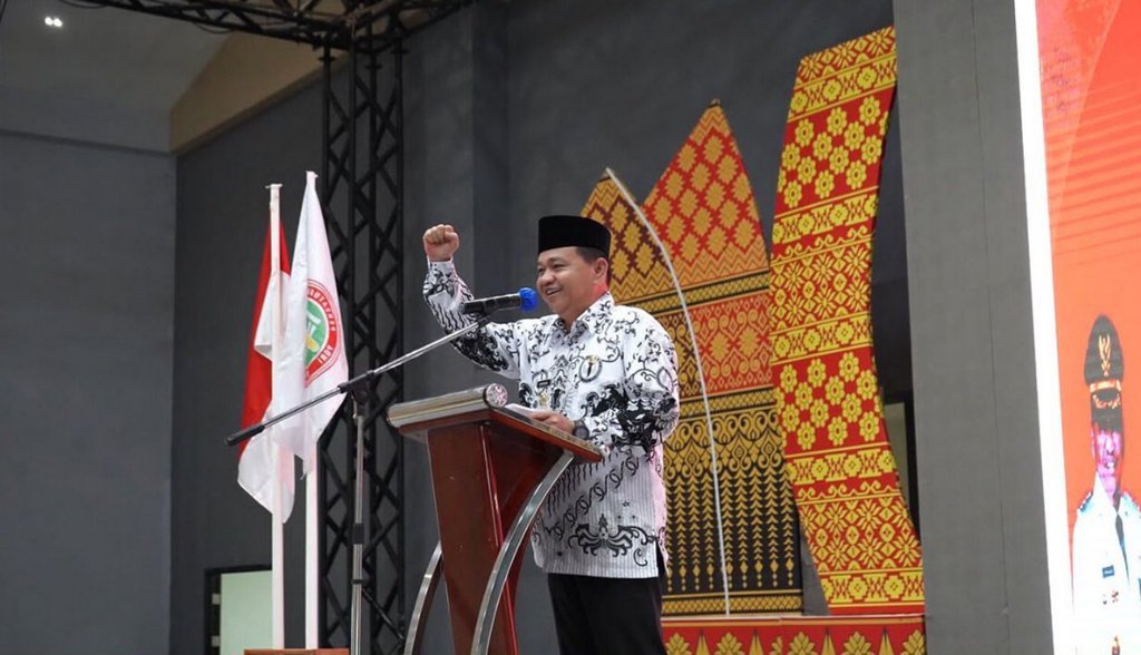 Pj Bupati Muara Enim, Kurniawan, A.P, M.Si. Apresiasi Semua Guru di Bumi Serasan Sekundang