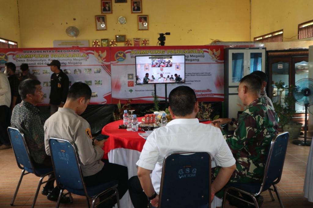 Program Kampung Pancasila Desa Sidomulyo Gunung Megang