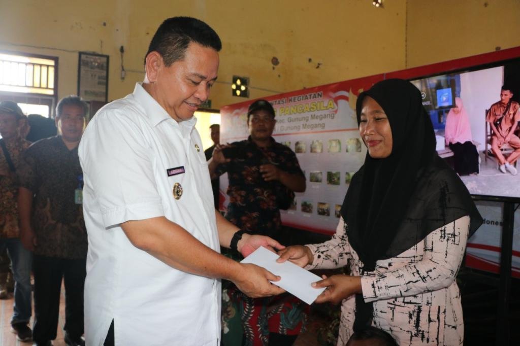 Program Kampung Pancasila Desa Sidomulyo Gunung Megang 3