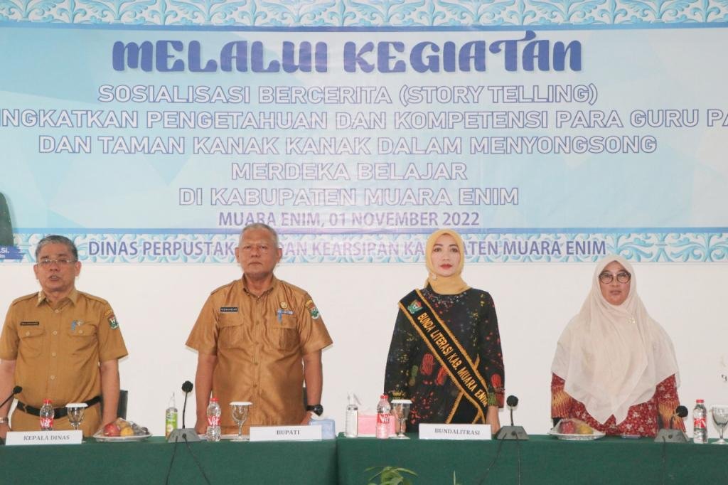 Sosialisasi Bercerita Bagi Guru PAUD dan TK Tahun 2022