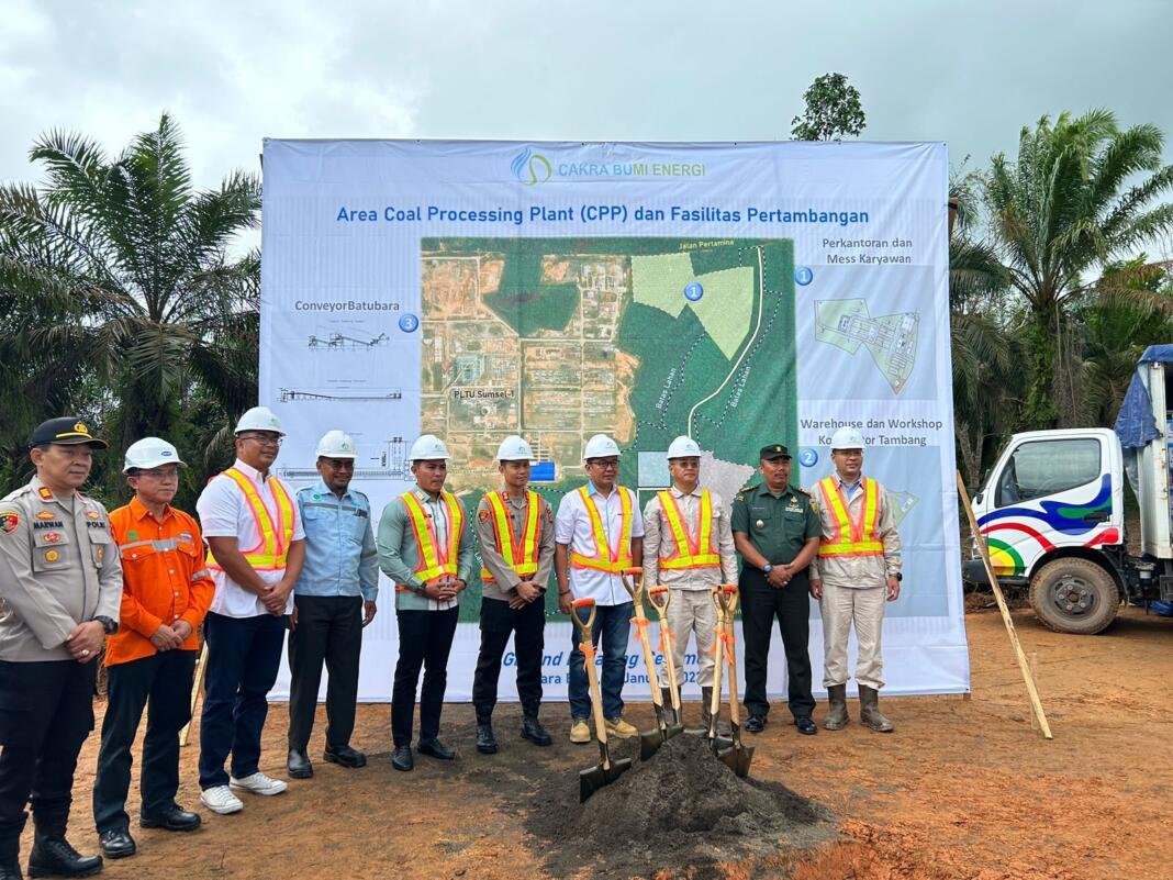Bomba Group Lakukan Grounbreaking Pembangunan CPP di Rambang Niru yang merupakan Proyek Strategis Nasional