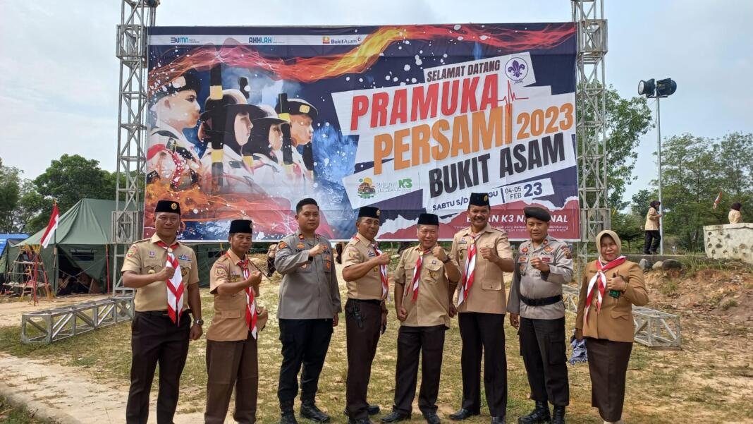 Dalam Rangka Meriahkan Bulan K3 Nasional PTBA Gelar Persami Bukit Asam 2023