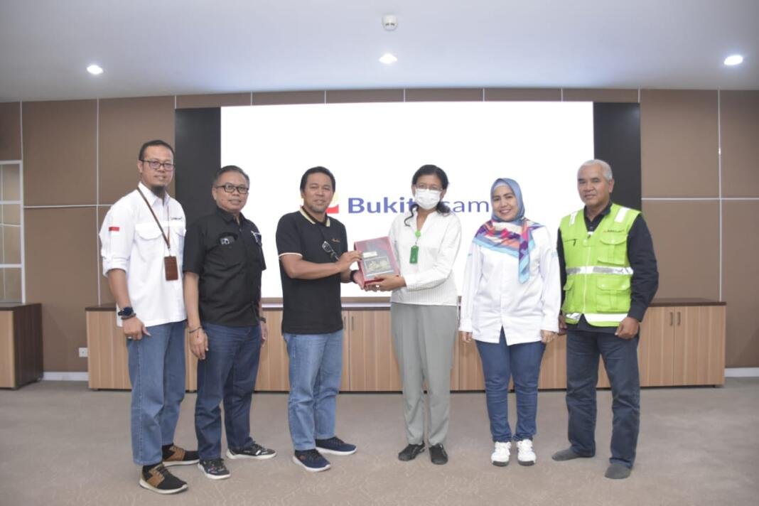 PTBA menerima kunjungan PT Pertamina Hulu Rokan dan Musim Mas Group Untuk Berbagi informasi terkait Instalasi Pengolahan Air Limbah