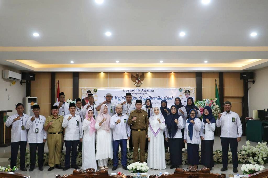 Peringatan Isra Mikraj di Kantor Pengadilan Negeri Muara Enim