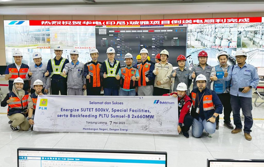 PLTU Sumsel-8 Masuki Tahap Uji Coba Operasi