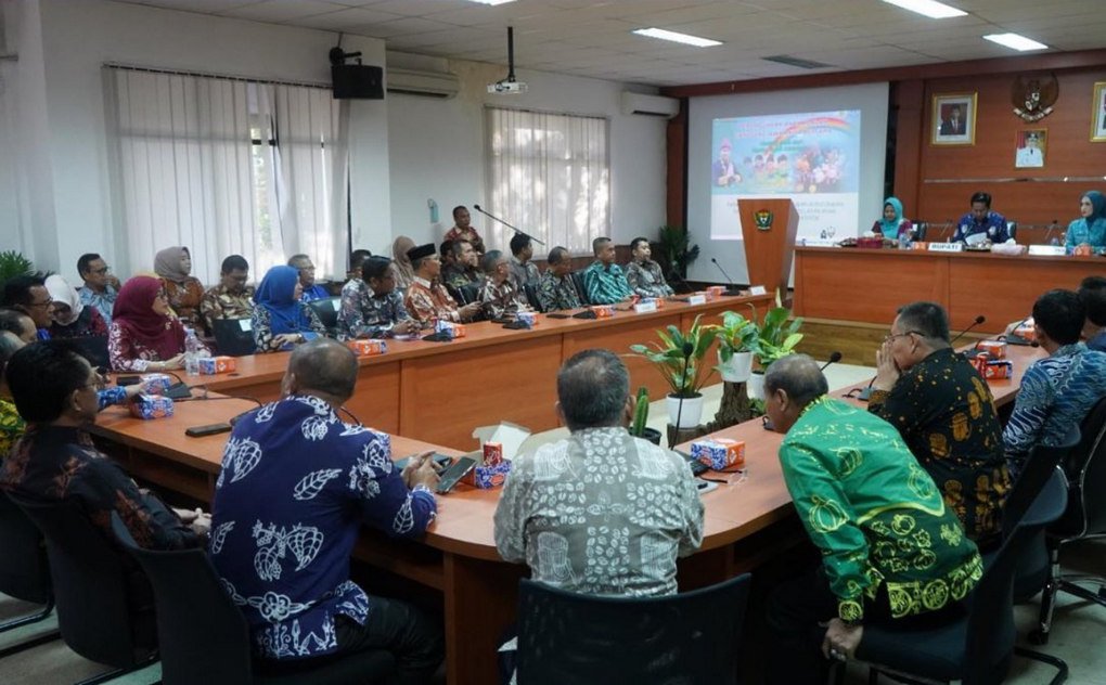 Penilaian dan pembinaan Kabupaten Layak Anak (KLA) Tahun 2023 di Muara Enim