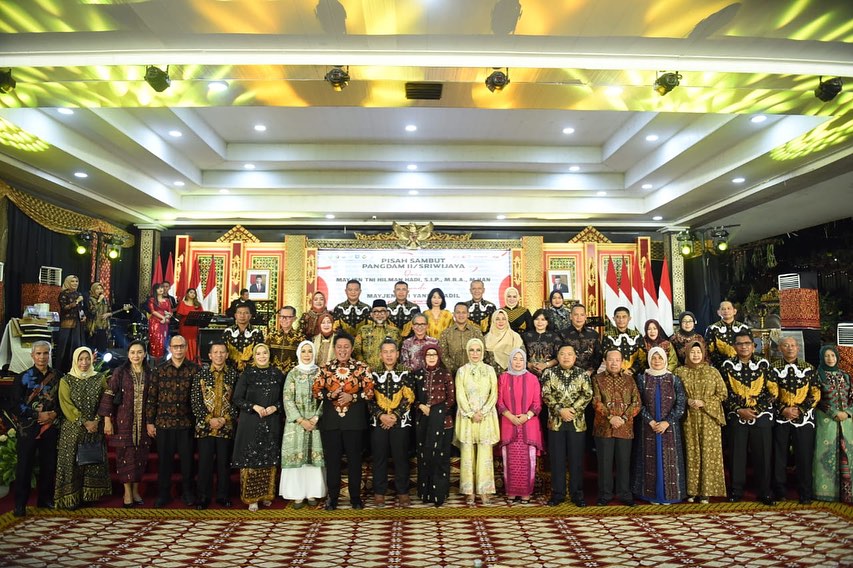 Pisah Sambut Pangdam II Sriwijaya