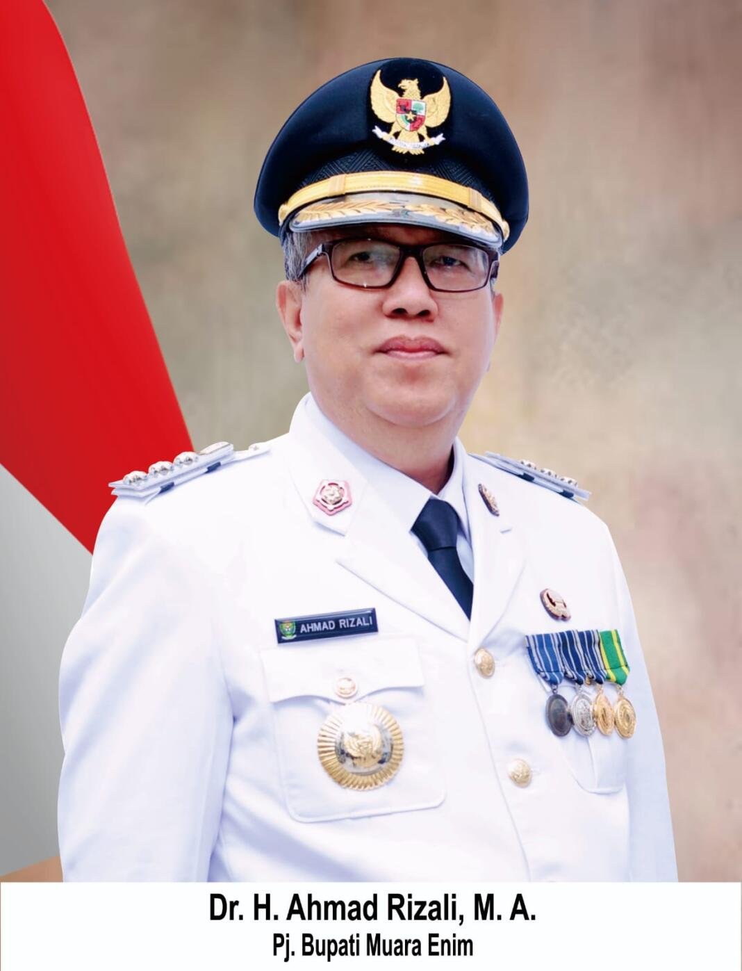 Pj. Bupati Muara Enim Dr. H. Ahmad Rizali, M.A.
