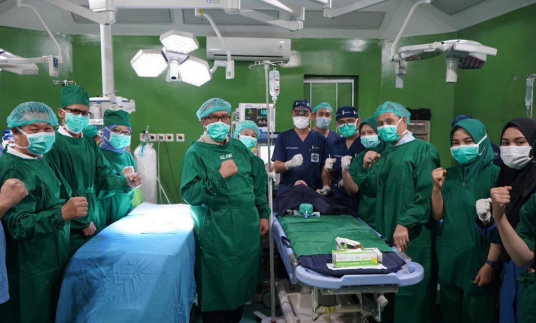 HUT Kabupaten Muara Enim ke-77, 25 Orang Jalani Operasi Bibir dan Langit Sumbing Gratis