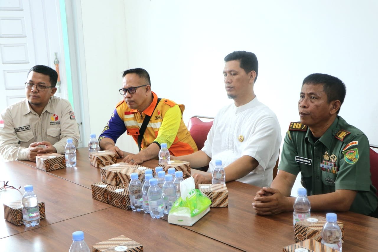 Panwascam Muara Enim Menerima Kunjungan Pj Bupati