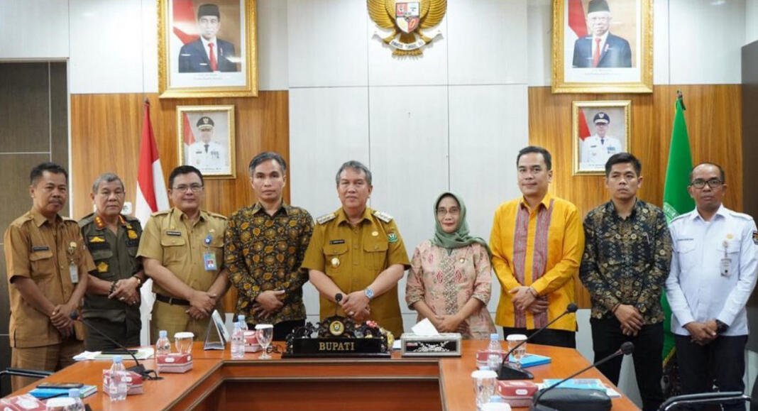 Mantapkan Persiapan Pemilu 2024, Pj Bupati Terima Audiensi KPU