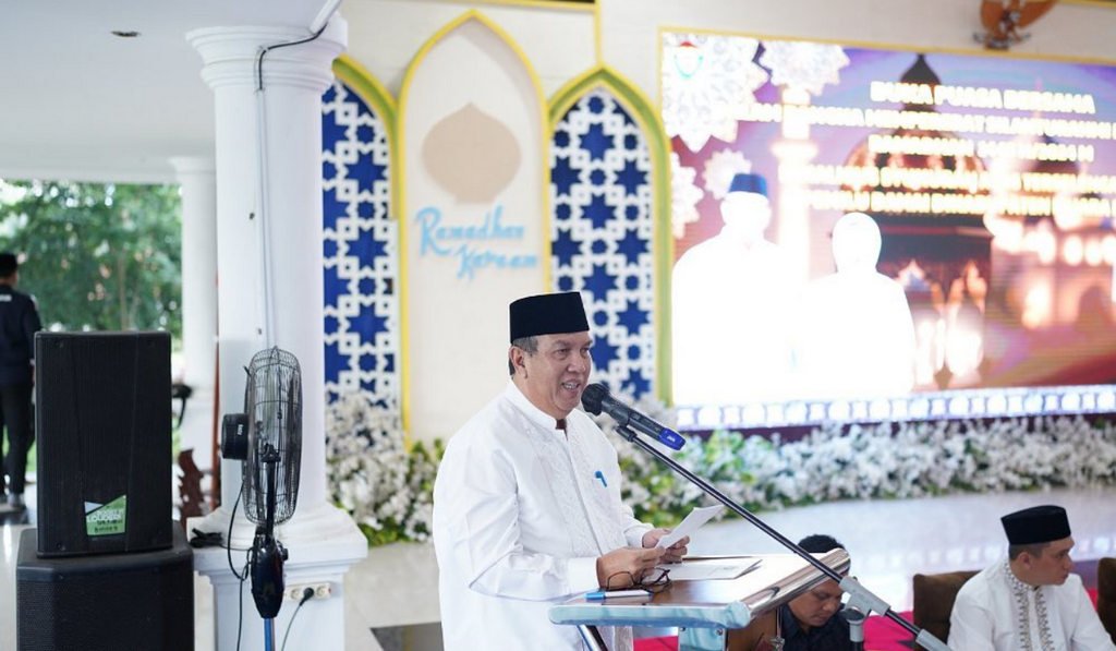 Pemerintah Kabupaten Muara Enim Gelar Acara Syukuran sekaligus Buka Puasa dan Doa Bersama di Balai Agung Serasan Sekundang