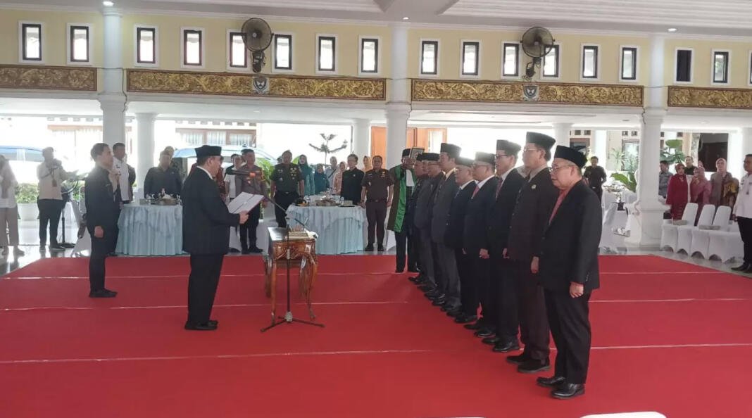 Pelantikan 9 Pejabat Pimpinan Tinggi Prama Kabupaten Muara Enim Pelantikan 9 Pejabat Pimpinan Tinggi Prama Kabupaten Muara Enim