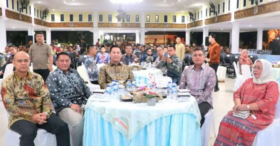 Pisah Sambut Dandim 0404 Muara Enim di Balai Agung Serasan Sekundang