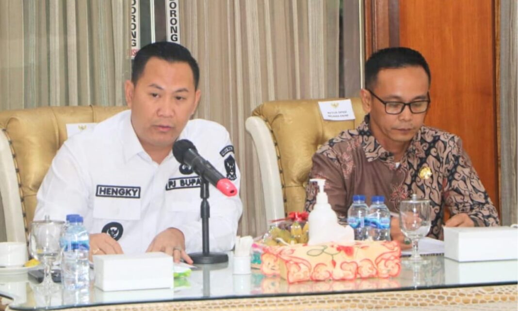 Pj. Bupati Minta KPU dan Bawaslu Antisipasi Gangguan dan Hambatan Jelang Pilkada Serentak.