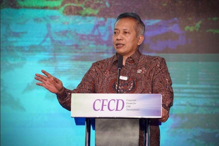 Wamenkop Ferry Juliantono mengajak pelaku ekonomi pedesaan dan koperasi untuk berpartisipasi dalam program makan bergizi gratis pada acara ISDA 2024. (DOK. Kemenkop) Wamenkop Ferry Juliantono mengajak pelaku ekonomi pedesaan dan koperasi untuk berpartisipasi dalam program makan bergizi gratis pada acara ISDA 2024. (DOK. Kemenkop)