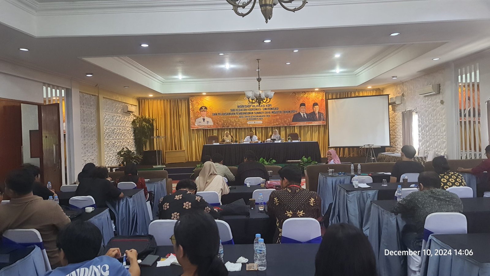 Suasana Workshop Hilirisasi Kopi 2024 Muara Enim