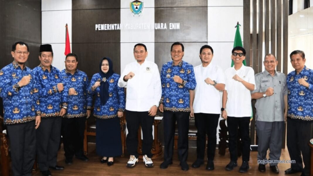 Bupati Muara Enim Terima Kunjungan Ketua DPRD Sumsel dan minta dukungan pembangunan infrastruktur