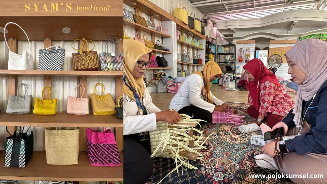 PTBA Ajak SIBA Rajut Muara Enim Studi Banding ke Syams handicraft Pati