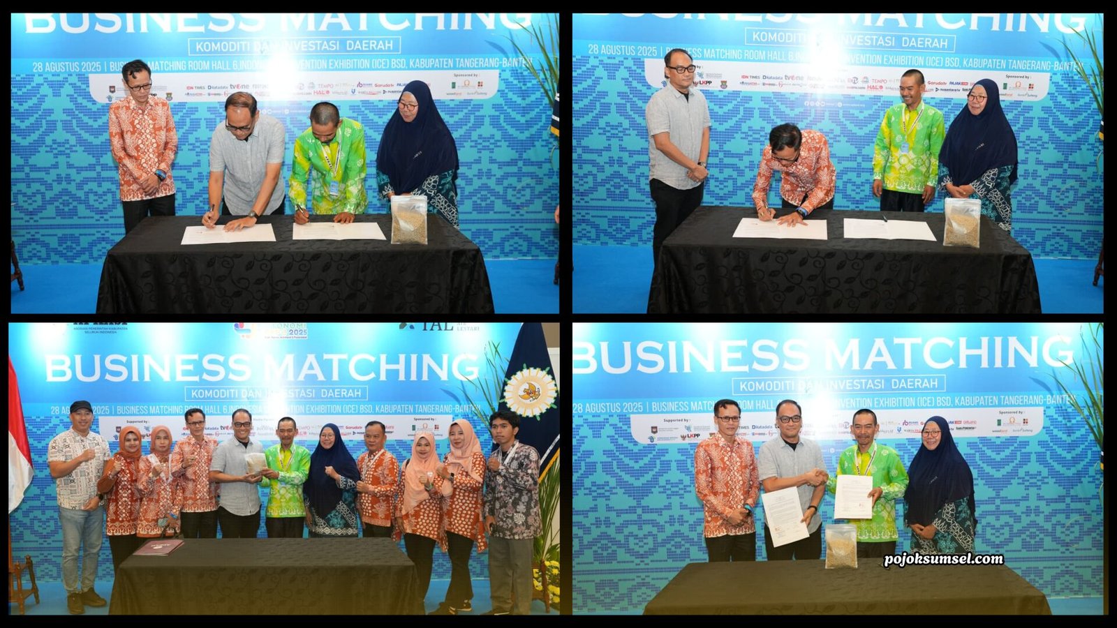 Penandatanganan Kerjasama Petani Semendo bersama Java Kirana di acara Apkasi 2025