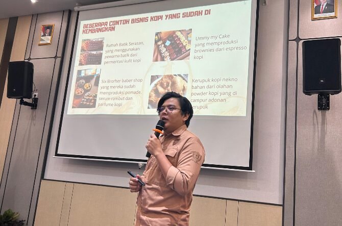 Robby Anugrah, Ketua Muara Enim Coffee (MEC) dan juga Owner WD Official